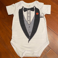 Load image into Gallery viewer, Fancy as a Tuxedo Shirt Onesie
