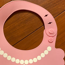 Load image into Gallery viewer, Pretty In Pink Silicone Bib
